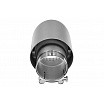 Koncovka tlmiča 101mm vstup 70mm Kartáčovaná