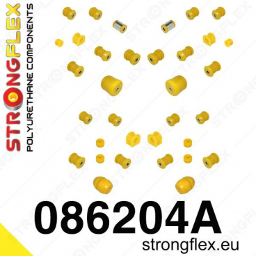 Honda Prelude 1992-96 Strongflex Šport kompletná zostava silentblokov 34 ks Honda Prelude 1992-96 Strongflex Šport kompletná zostava silentblokov 34 ks