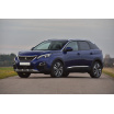 Nerez kryt-čierna ochrana prahu zadného nárazníka Peugeot 3008 II 2016-17