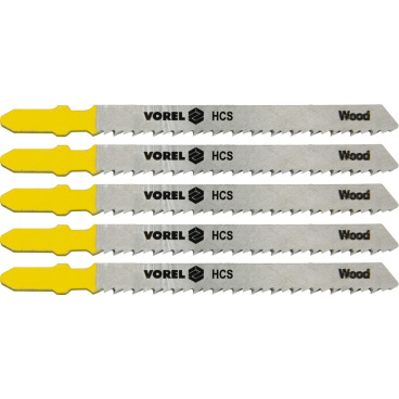 List do přímočaré pily 100 mm na dřevo TPI10 5 ks List do přímočaré pily 100 mm na dřevo TPI10 5 ks