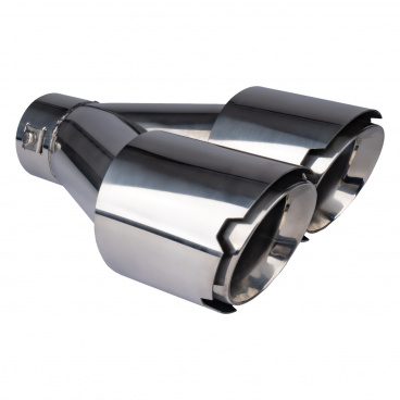 Nerezová koncovka výfuku dual 2x89 mm pravá Nerezová koncovka výfuku dual 2x89 mm pravá