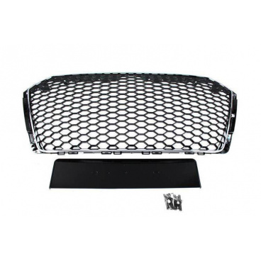 Gril Audi A4 B9 RS-Style Chrome PDC