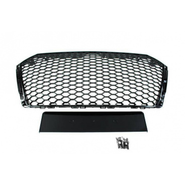 Gril Audi A4 B9 RS-Style Lesklá Čierna PDC