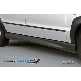 Škoda Felicia (do r.v. 97) nástavky prahov - čierný dezén