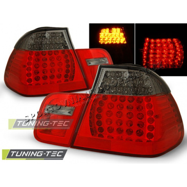 BMW E46 09.2001-03.2005 Sedan zadné lampy red smoke LED (LDBM79)