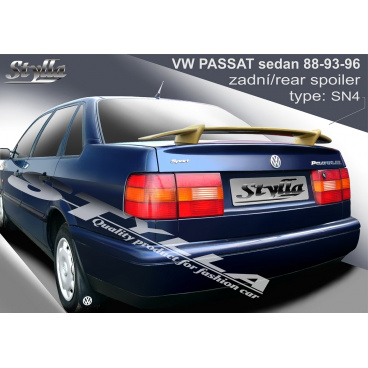 Volkswagen Passat B3 88-93-96 zadný spojler (EÚ homologácia)
