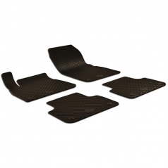 Gumové koberce-gumové autokoberce, Audi Q7, 2015+