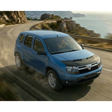 Prevlek prednej časti kapoty čierny karbón Dacia Duster 2010-2018