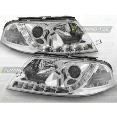 VW Passat 3BG 2000-05 predné číre svetlá Daylight LED chrome (LPVW81) skladom