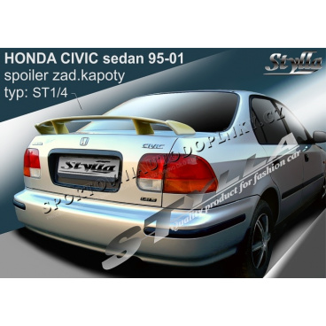 Honda Civic sedan 95-01 spoiler zadnej kapoty (EÚ homologácia)