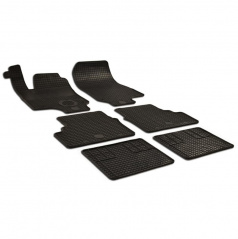 Gumové koberce-gumové autokoberce, Opel ZAFIRA 1999-2004 - 6 dielov