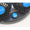 Ventilátor MITCHELL DUO 2x85mm 12V na palubnú dosku