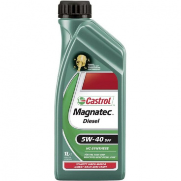 Motorový olej Castrol Magnatec 5W-40 Diesel B4 / DPF - 1 liter Motorový olej Castrol Magnatec 5W-40 Diesel B4 / DPF - 1 liter