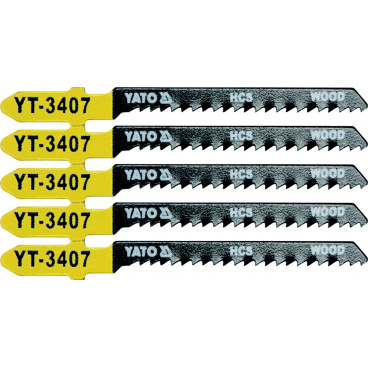 List pilový do přímočaré pily 75 mm na dřevo TPI13 5 ks List pilový do přímočaré pily 75 mm na dřevo TPI13 5 ks