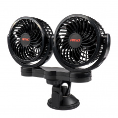 Ventilátor automobilový s prísavkou 12V AMIO-03010