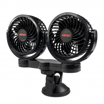 Ventilátor automobilový s prísavkou 12V AMIO-03010