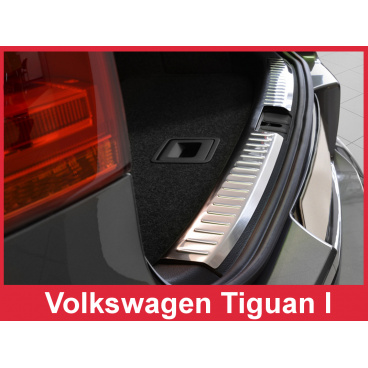 Nerez kryt ochrana batožinového priestoru Volkswagen Tiguan 2007-15 Nerez kryt ochrana batožinového priestoru Volkswagen Tiguan 2007-15