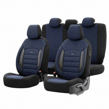 Kompletná sada poťahov na autosedačky OTOM SPORT PLUS 104 BLUE NZ