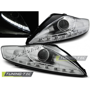 Ford Mondeo 07.2007-11.2010 predné číre svetlá Daylight black (LPFO52)