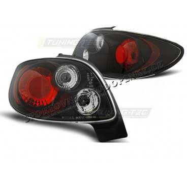 Peugeot 206 CC 10.1998- zadní lampy black Peugeot 206 CC 10.1998- zadní lampy black