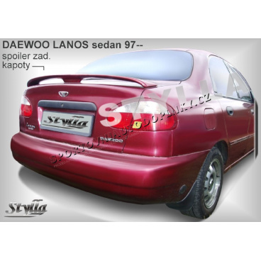Daewoo Lanos sedan (97-01) spoiler zadnej kapoty DL4L