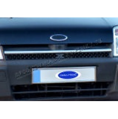 Ford Connect 02-06 - nerez chróm lišta prednej masky Omsa