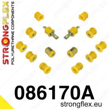 Honda Integra 2001-06 Strongflex Šport zostava silentblokov len pre zadnú nápravu 14 ks Honda Integra 2001-06 Strongflex Šport zostava silentblokov len pre zadnú nápravu 14 ks