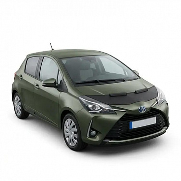 Ochranný návlek na prednú časť kapoty čierny Toyota Yaris 2011–2020 Ochranný návlek na prednú časť kapoty čierny Toyota Yaris 2011–2020