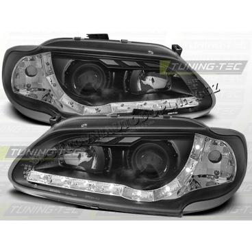 RENAULT MEGANE/SCENIC 1996-99 PŘEDNÍ ČÍRÁ SVĚTLA DAYLIGHT LED BLACK RENAULT MEGANE/SCENIC 1996-99 PŘEDNÍ ČÍRÁ SVĚTLA DAYLIGHT LED BLACK