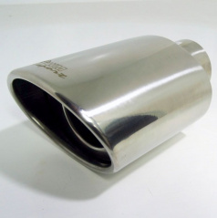 Športový nerez koncovka WM Sport 20A ovál s perforáciou vacsie