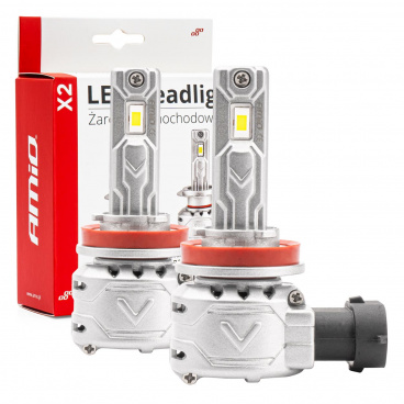 Automobilové LED žiarovky série X2 H8 H9 H11 H16 6500K Canbus