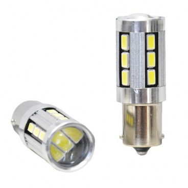 Žiarovka LED BAY15d biele CAMBUSA 18LED 5730SMD 2ks Žiarovka LED BAY15d biele CAMBUSA 18LED 5730SMD 2ks