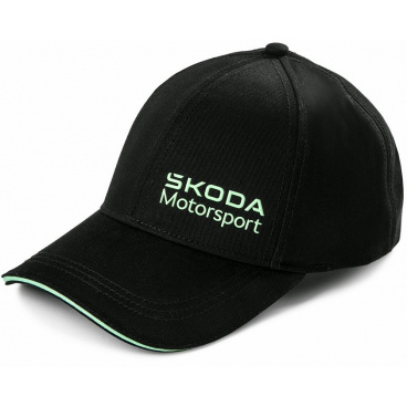 Originálna šiltovka Škoda Motorsport čierna Originálna šiltovka Škoda Motorsport čierna