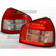 AUDI A3 (8L) 1996-03 zadné LED lampy RED WHITE (LDAU41)