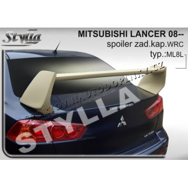 MITSUBISHI LANCER sedan 10 08+ spoiler zad. kapoty (WRC)