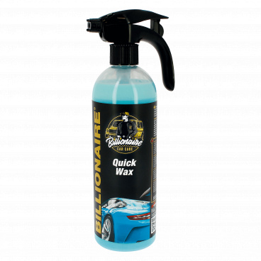 Rýchly vosk obohatený karnaubou Billionaire 750 ml Rýchly vosk obohatený karnaubou Billionaire 750 ml