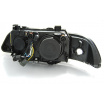 BMW E39 09.1995-06.2003 predné číre svetlá Angel Eyes LED H7/H7 black (LPBME1)