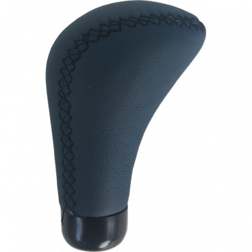 Rukoväť radiacej páky modrá - čierne obšitie Rukoväť radiacej páky modrá - čierne obšitie