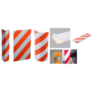 Reflexné penové nárazníky-rohový, rovný, okrúhly Reflexné penové nárazníky-rohový, rovný, okrúhly