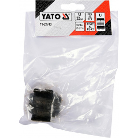 Náhradní čelisti k lisovacím kleštím YT-21735 typ U 32mm Náhradní čelisti k lisovacím kleštím YT-21735 typ U 32mm