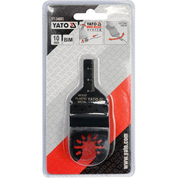 Pilový list na ponor. řezy BIM pro multifunkci, 10mm (dřevo, plast, kov) Pilový list na ponor. řezy BIM pro multifunkci, 10mm (dřevo, plast, kov)