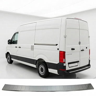 Nerez kryt zadného naraznika VW Crafter 2017-26 Nerez kryt zadného naraznika VW Crafter 2017-26