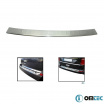 VW T6 - nerez ochranný panel zadného nárazníka RS6 Brushed - Omtec