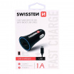 Zástrčka SWISSTEN s 1x USB výstupom 1.0 A, 12/24V s káblom microUSB, 44055