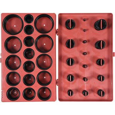 O kroužky gumové těsnící sada 419ks O kroužky gumové těsnící sada 419ks