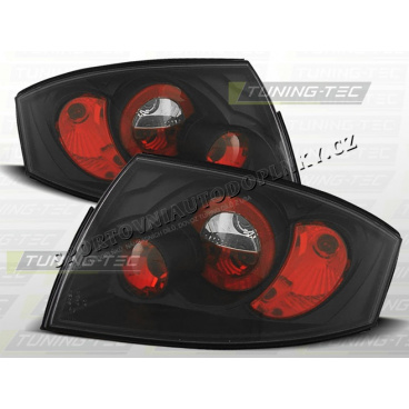 Audi TT (8N) 99-06 zadné číre lampy black (LTAU08)