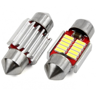 Žiarovky sulfit VERTEX CANBUS 10 SMD 4014 Festoon 31mm White 12V/24V Žiarovky sulfit VERTEX CANBUS 10 SMD 4014 Festoon 31mm White 12V/24V