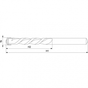 Vrták do betonu 8 x 120 mm