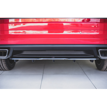 Stredový spojler zadného nárazníka pre Škoda KodiaQ RS, Maxton Design (plast ABS bez povrchovej úpravy) Stredový spojler zadného nárazníka pre Škoda KodiaQ RS, Maxton Design (plast ABS bez povrchovej úpravy)