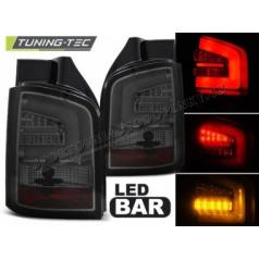 VW T5 04.2003-2009 zadné LED lampy smoke LED BAR (LDVW95)